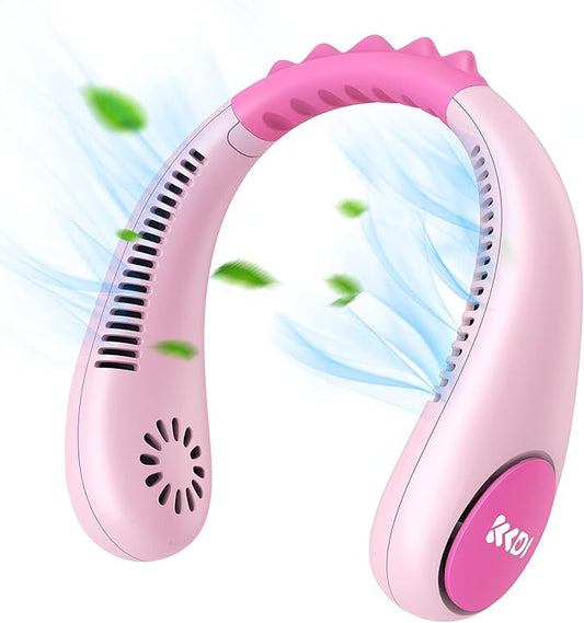 Kids Neck Fan, Portable Bladeless Fans by Kkdi
