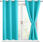 Hiasan Short Blackout Curtains for Bedroom by Hiasan