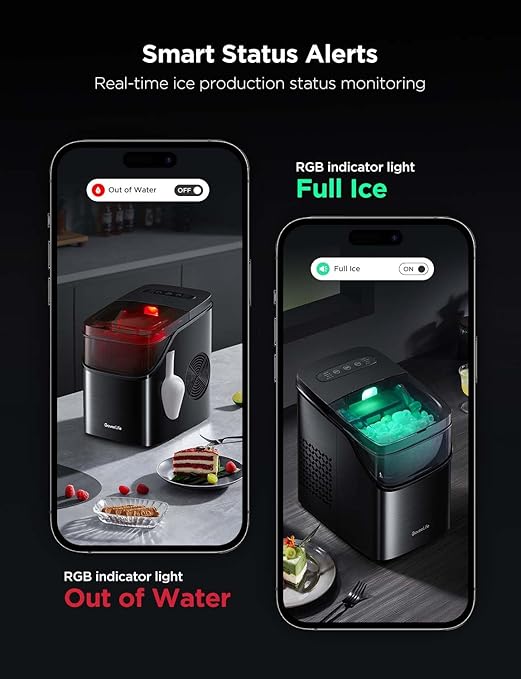 GoveeLife Smart Ice Maker Countertop, Portable Ice Machine - Image 8