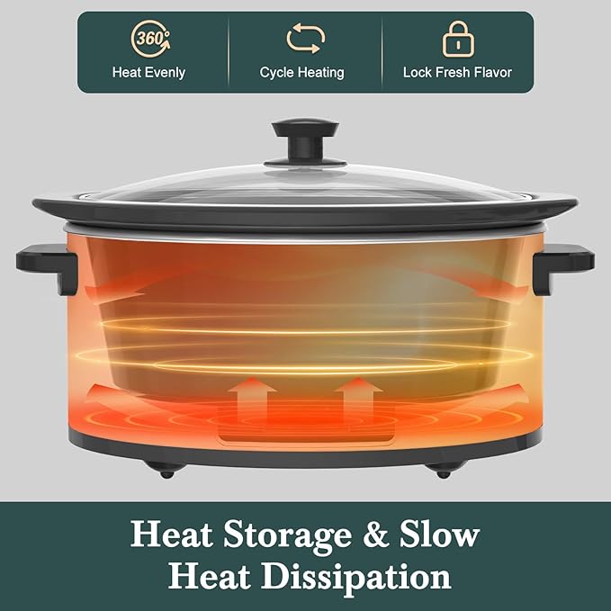 8-Quart Programmable Slow Cooker - Image 4