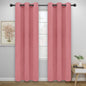 Easy-Going Blackout Curtains for Bedroom, Solid Thermal Insulated Grommet and by Easy-Going
