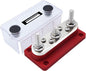 AMOMD 300A Bus Bars 3 Terminal Studs M8 4x8#-32 Screws Nickel Plated Copper by AMOMD