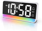 Alarm Clocks for Bedrooms, Digital Bedside Clock by oviouit