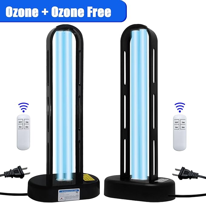 BAIMNOCM UV-C Lamp for Dust Mite 38 Watt 2 Pack, UVC Germicidal Lamp - Image 2