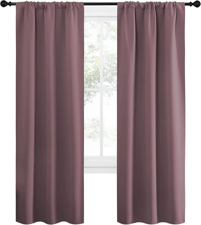 NICETOWN Blackout Curtains for Living Curtains, Window Treatment Thermal - Image 2