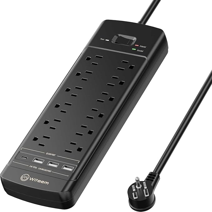 Witeem Surge Protector Power Strip by Witeem