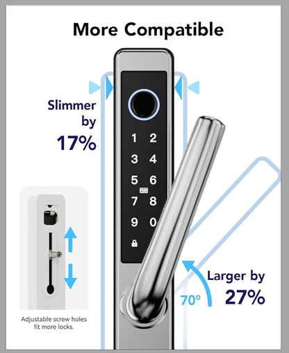 Electronic Smart Door Lock Fingerprint Door Lock - Image 5