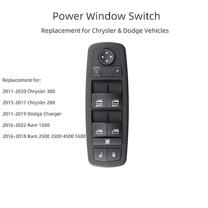 Master Power Window Control Switch Driver Side-Compatible - Image 2