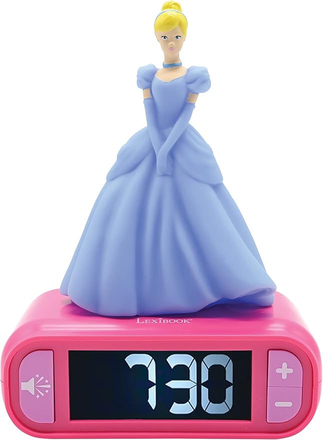 LEXiBOOK - Disney Princess Digital Alarm Clock by Lexibook