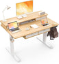 48 * 30 Inches Electric Standing Widened Desk Adjustable Height by ExaDesk