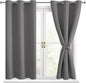 Hiasan Short Blackout Curtains for Bedroom by Hiasan