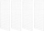 NEESEEYEE Heavy Duty Commercial Grade Gridwall Panels – Grid Panel by Home