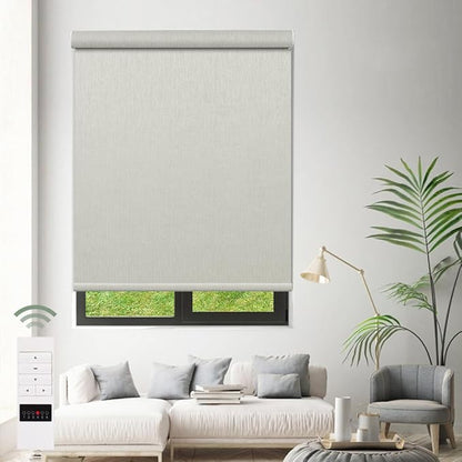 Zshine Motorized Blackout Window Blinds Customize Width Remote Control Wireless - Image 6