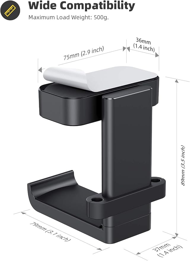 Lamicall Headphone Stand, Headset Hanger - Image 5