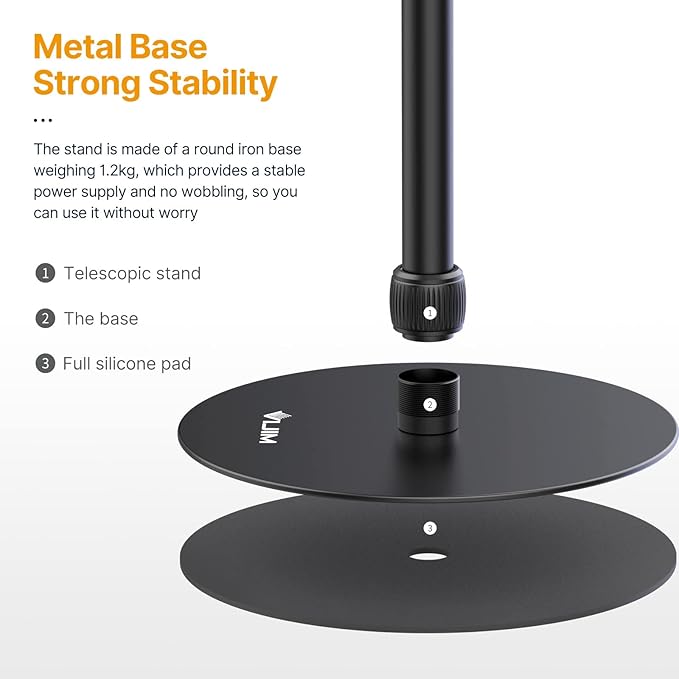 jusmo LS09 Aluminum Projector Floor Stand - Image 7