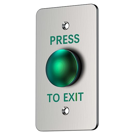 Push to Exit Button for Door Access Control Big Press Button Waterproof - Image 2