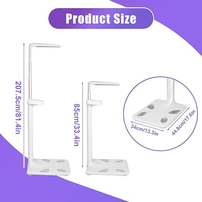Ultrasonic Digital Physician Scale, 440lb/200kg Height and Weight Scale - Image 6