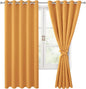 Hiasan Blackout Curtains for Bedroom, 60 x 63 Inches Length by Hiasan
