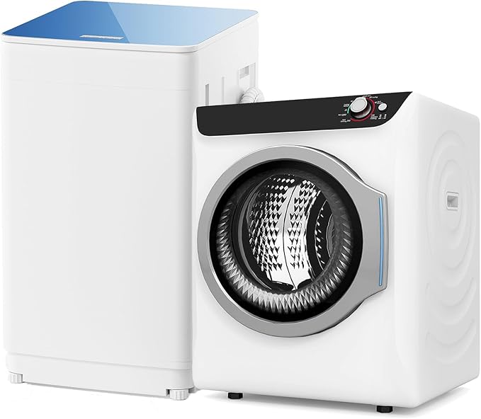 Auertech Portable Washer and Dryer Combo Set, 18 lbs Fully Automatic Washing by Auertech