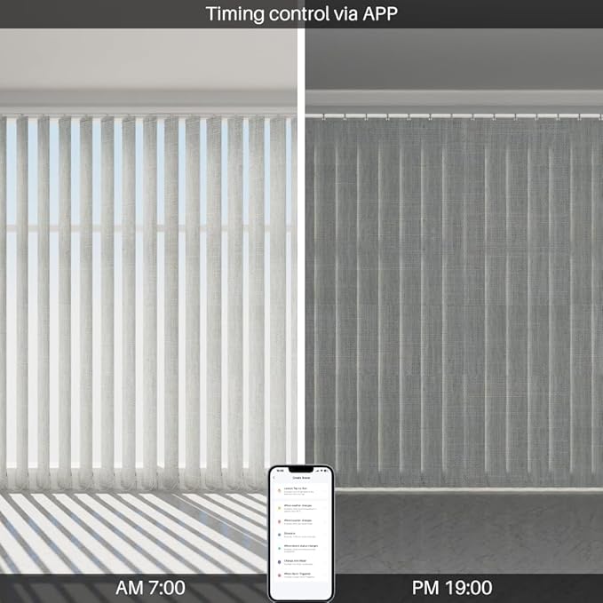 Blindify Motorized Vertical Blinds Compatible - Image 3