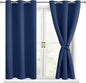 Hiasan Short Blackout Curtains for Bedroom by Hiasan