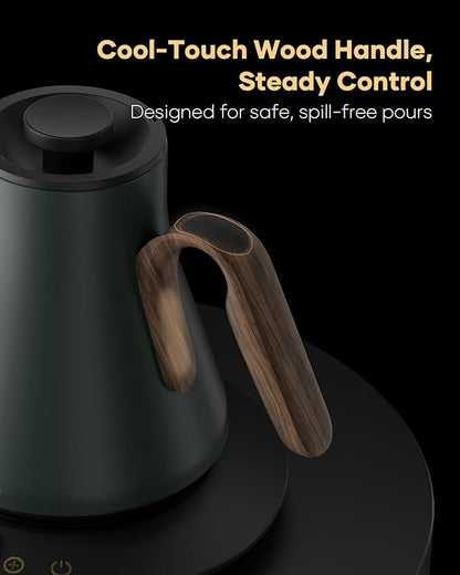 Cocinare FLOW B9 Gooseneck Electric Kettle, Precise Temperature Control - Image 6