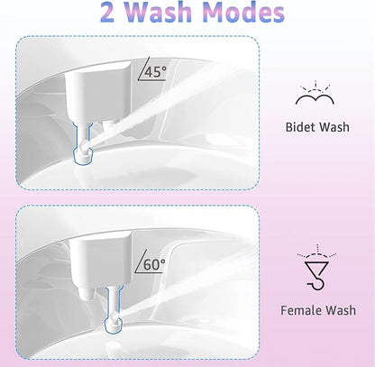 Toilet Bidet Attachment for Toilet, No-Electric Fresh Cold Water - Image 3