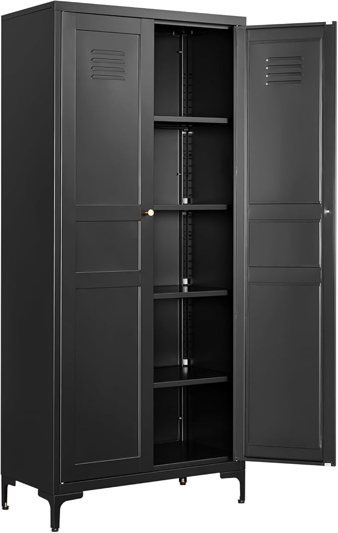 Metal Storage Cabinet-61” Tall Steel File Cabinets by Fesbos