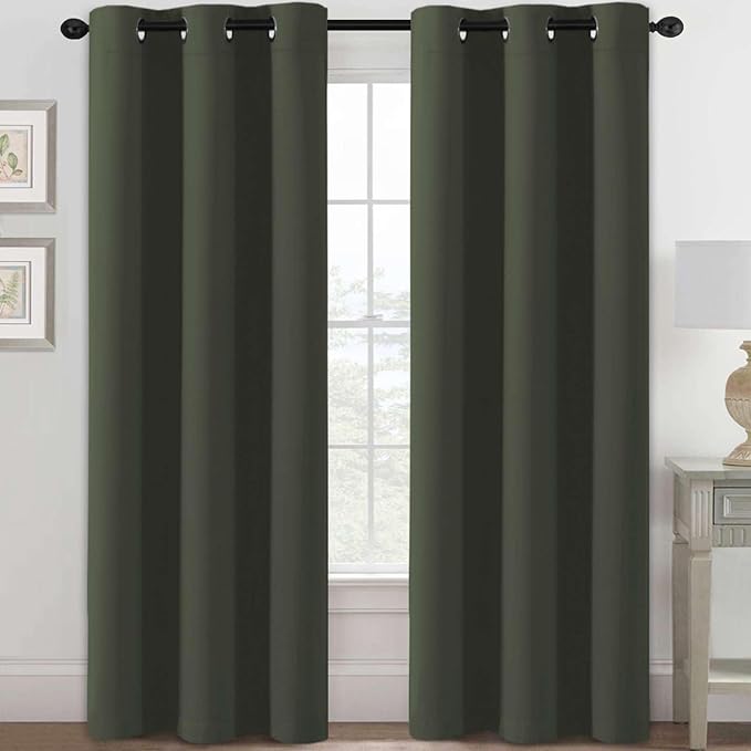 H.VERSAILTEX Blackout Curtains for Bedroom Thermal Insulated Room Darkening by HVERSAILTEX
