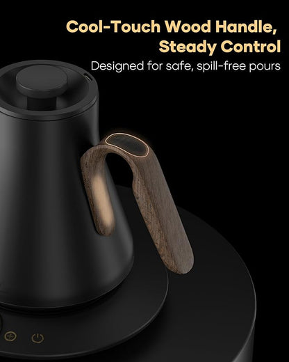 Cocinare FLOW B9 Gooseneck Electric Kettle, Precise Temperature Control - Image 6