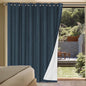 H.VERSAILTEX Linen Blackout Curtains Durable Thick Textured Linen Look 100% by HVERSAILTEX