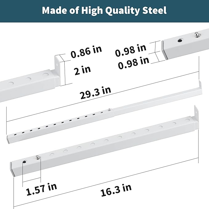 ZhouDaShu Adjustable Window Security Bars, Window Locks Bars Inside - Image 2