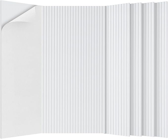 5 Pack Acoustic Panels, 47.2x23.6x0.4 inch Acoustic Wall Panels, Large by EVENRISING