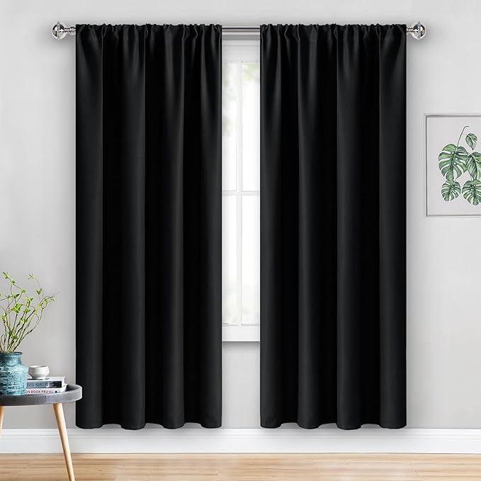 JIUZHEN Blackout Curtains for Bedroom– Thermal Insulated, Noise Reducing Room - Image 7