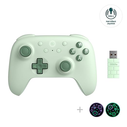 8Bitdo Ultimate 2C Hall Effect Joysticks and Hall Triggers Wireless Controller by 8BitDo