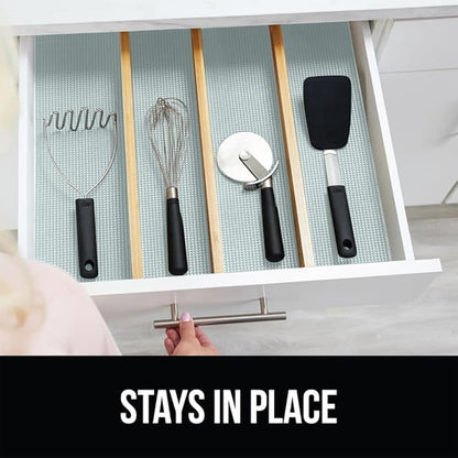 GORILLA GRIP powerGRIP Drawer Shelf and Cabinet Liner, Thick Strong Hold - Image 9