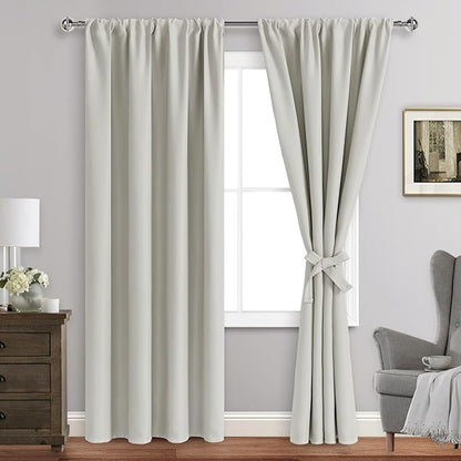 JIUZHEN Blackout Curtains for Bedroom by JIUZHEN