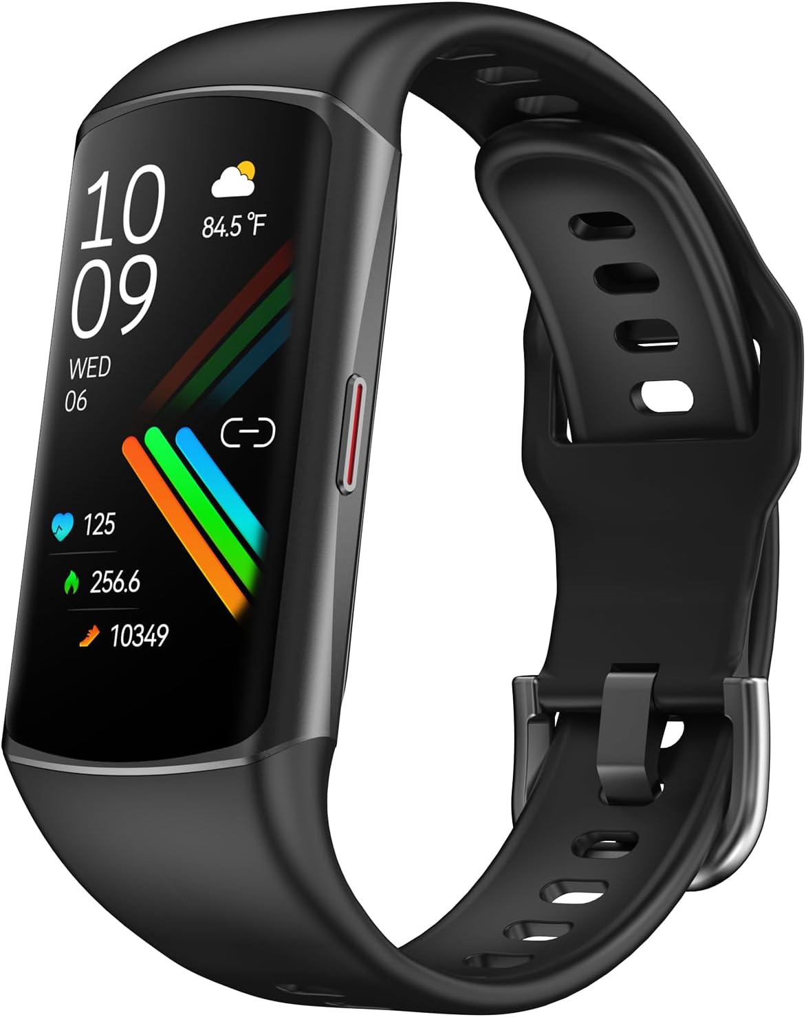 fitness tracker with heart rate blood oxygen blood, main product view