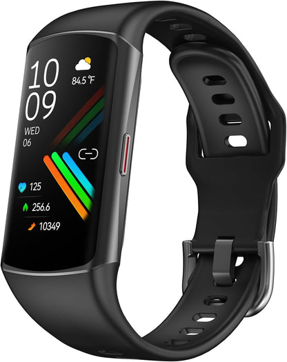 fitness tracker with heart rate blood oxygen blood, main product view