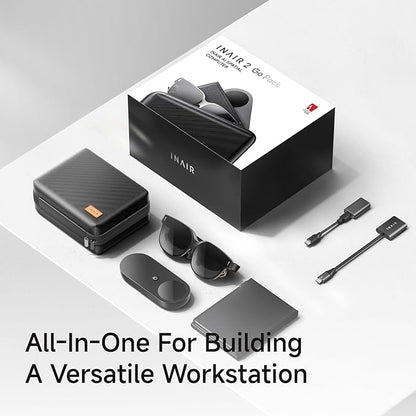 INAIR 2 Pro Go Pack| INAIR OS| AR Glasses + Pod + Fold Keyboard| Compatible - Image 6