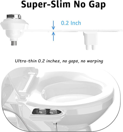Bidet Toilet Attachment, Toilet Bidet Cold Water No-Electric, 3 Wash Modes - Image 4