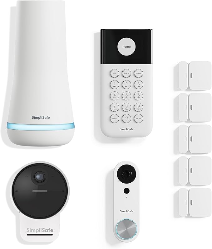 SimpliSafe 9 Piece Wireless Home Security System Gen 3 by SimpliSafe%C2%AE