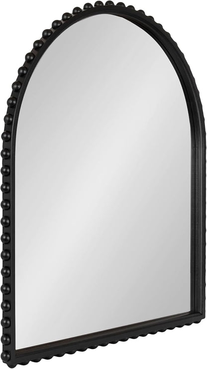 Kate and Laurel Beadbrook Modern Beaded Arched Mirror by KateandLaurel