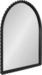 Kate and Laurel Beadbrook Modern Beaded Arched Mirror by KateandLaurel