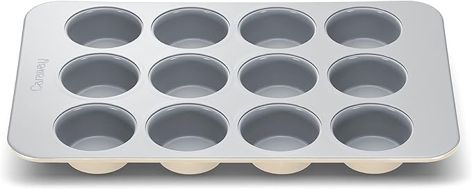 Caraway Non-Stick Ceramic 12-Cup Muffin Pan by Caraway