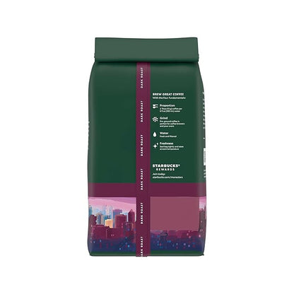 Starbucks Ground Coffee, Dark Roast Hot or Iced Coffee, Morning Joe, Six 12 oz - Image 10