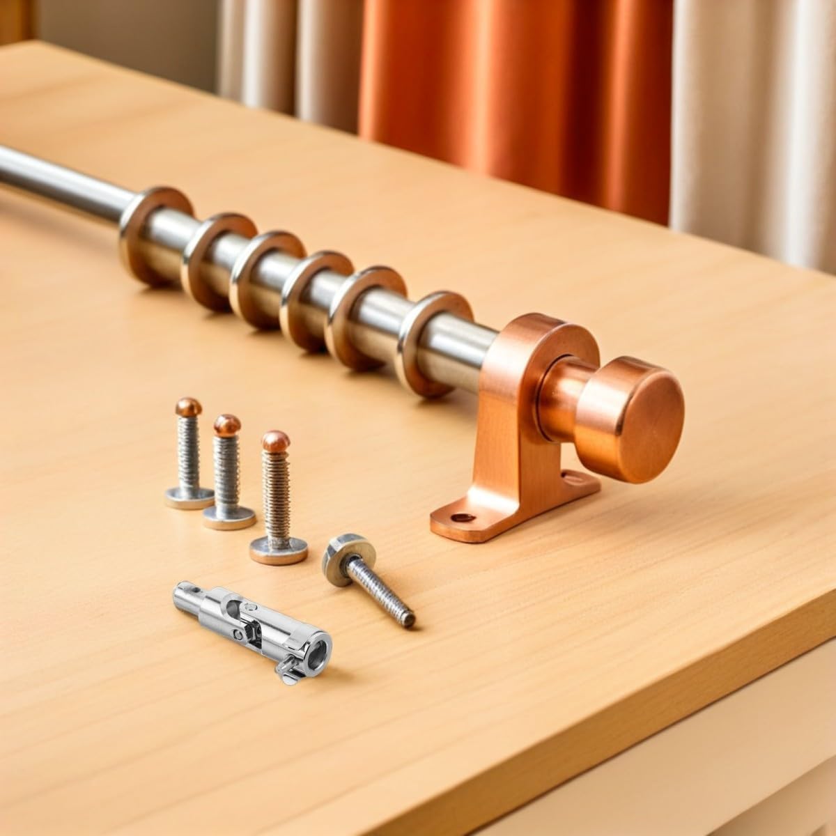 PRETYZOOM Heavy Duty Joint Coupler for Hand Crank Window Opener Metal Shaft Coupling with Smooth Rotation Stable and Quiet Performance for Awning and Roller Shutter Replacement