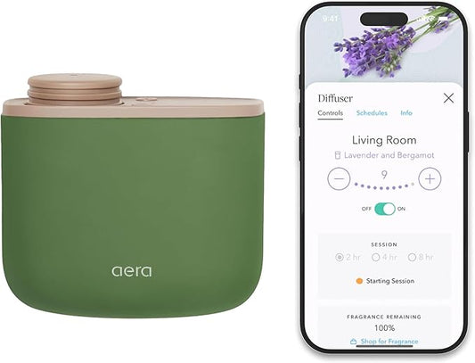 Aera Mini Home Fragrance Diffuser Plug-In: Smart Home App Aroma Control by Aera