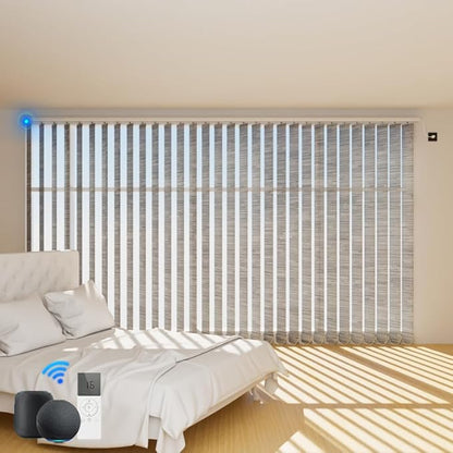 Blindify Motorized Vertical Blinds Compatible by BlindifyOffical
