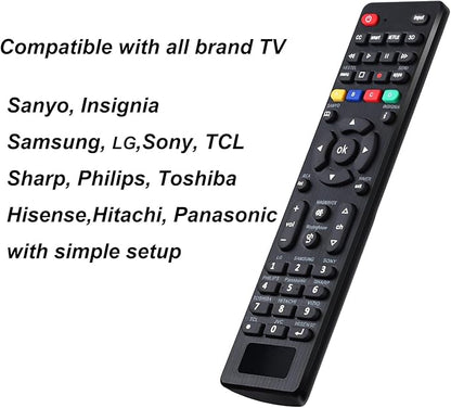 Universal TV Remote for Samsung, Toshiba and Other Brands LCD LED 3D HDTV Smart - Image 2